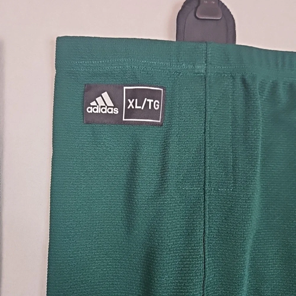 Adidas Dark Green Men's Hockey Stock Socks DX0967 Size XL New‎